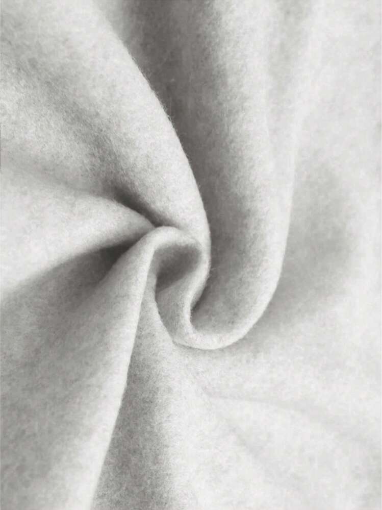 INAWLY Women's Casual Turtle Pattern Dropped Shoulder Hoodie Fall Cloth For Women, Christmas - Light Grey - View 4