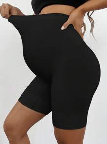 SHEIN 秋季服装，秋季服装，孕妇装 秋季服装 孕妇装 优质孕妇塑身衣，高腰中大腿孕妇内衣 防止擦伤 柔软腹部支撑 孕妇骑行短裤 孕妇短裤 孕妇骑行短裤 高腰孕妇短裤 孕妇压缩短裤 - 黑色 - 查看 7
