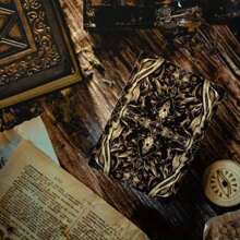 SHEIN 1pc-54 Đồ họa độ nét cao của bộ bài Devil's Eye, Trò chơi luyện tập ma thuật bài thú vị, Bộ bài cứng giải đố, Bền (Nếu quá nhỏ, vui lòng kiểm tra kích thước trước khi đặt A.Txt) - Nhiều màu - Xem 5