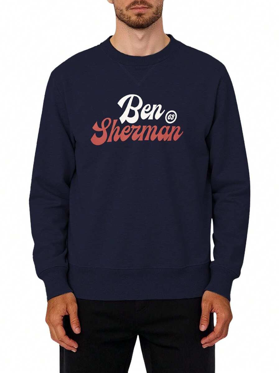 Ben Sherman Men Sweatshirts - Navy Blue - View 1
