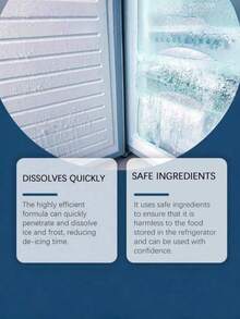1 PC/100 ML Refrigerator Defroster Freezer Defroster Anti-Icing Snow Melt Cleaning The Highly Efficient Formula Can Quickly Penetrate And Dissolve Ice And Frost, Reducing Deicing Time - Multicolor - View 3