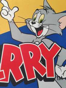 TOM & JERRY X SHEIN Thảm nhà tắm Diatomite - Thảm nhà tắm chống trượt thấm hút, thảm cửa hoạt hình - Nhiều màu - Xem 4