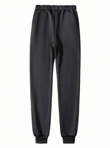 INAWLY Women's Drawstring Waist Pockets Thermal Lined Casual Sweatpants Fall Cloth For Women - Multicolor - View 5