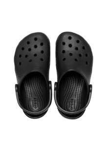 Crocs Dép bít mũi cổ điển cho trẻ nhỏ màu đen 206990-001 - màu đen - Xem 2