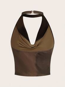 SHEIN ICON Y2K Sommer Ausgehstil Club Konzert Schwarz und Rot Western Hippie Blumen Damen Batik Mesh Muster Trägertop