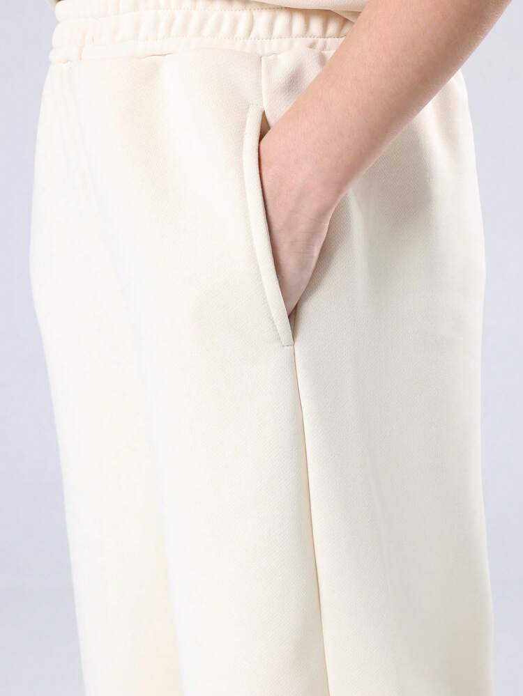 Chicago Print T Shirt With Wide Leg Pants Set