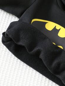 Cozy Pixies SUPERMAN X Cozy Pixies 2 pezzi Set di felpa con cappuccio e pantaloni jogger in vita elastica per bambino