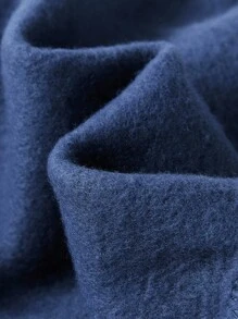 Cozy Pixies 男嬰半拉鏈插肩袖翻蓋口袋衛衣和衛褲 - 藍色 - 查看 6