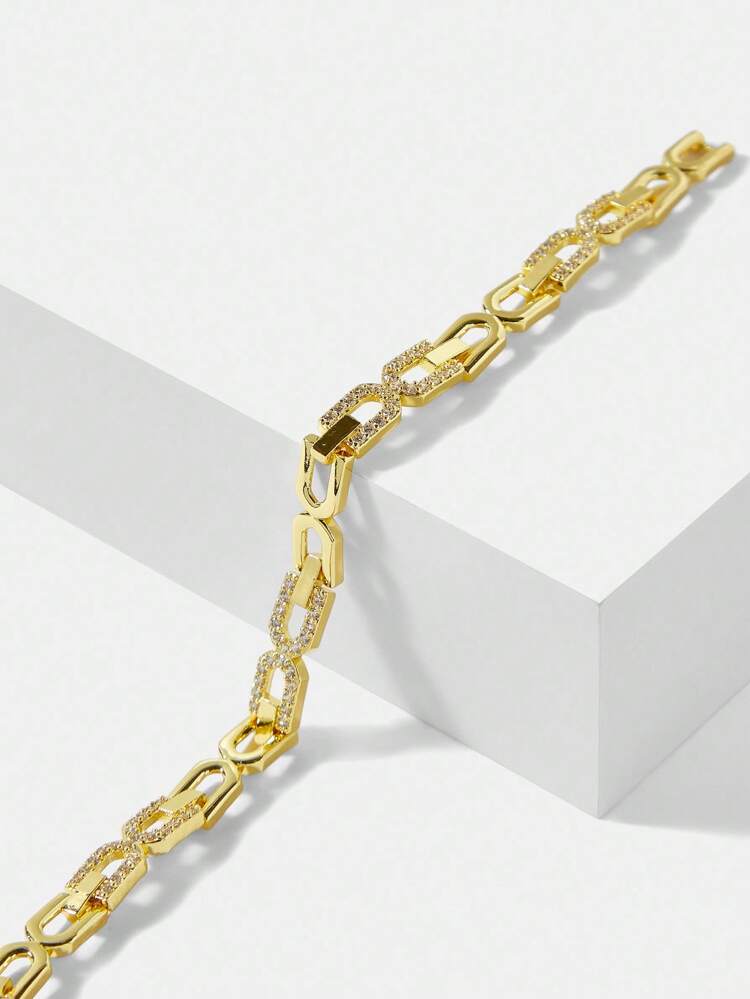 18K GOLD PLATED ELEGANT CASUAL BRACELET FOR WOMEN