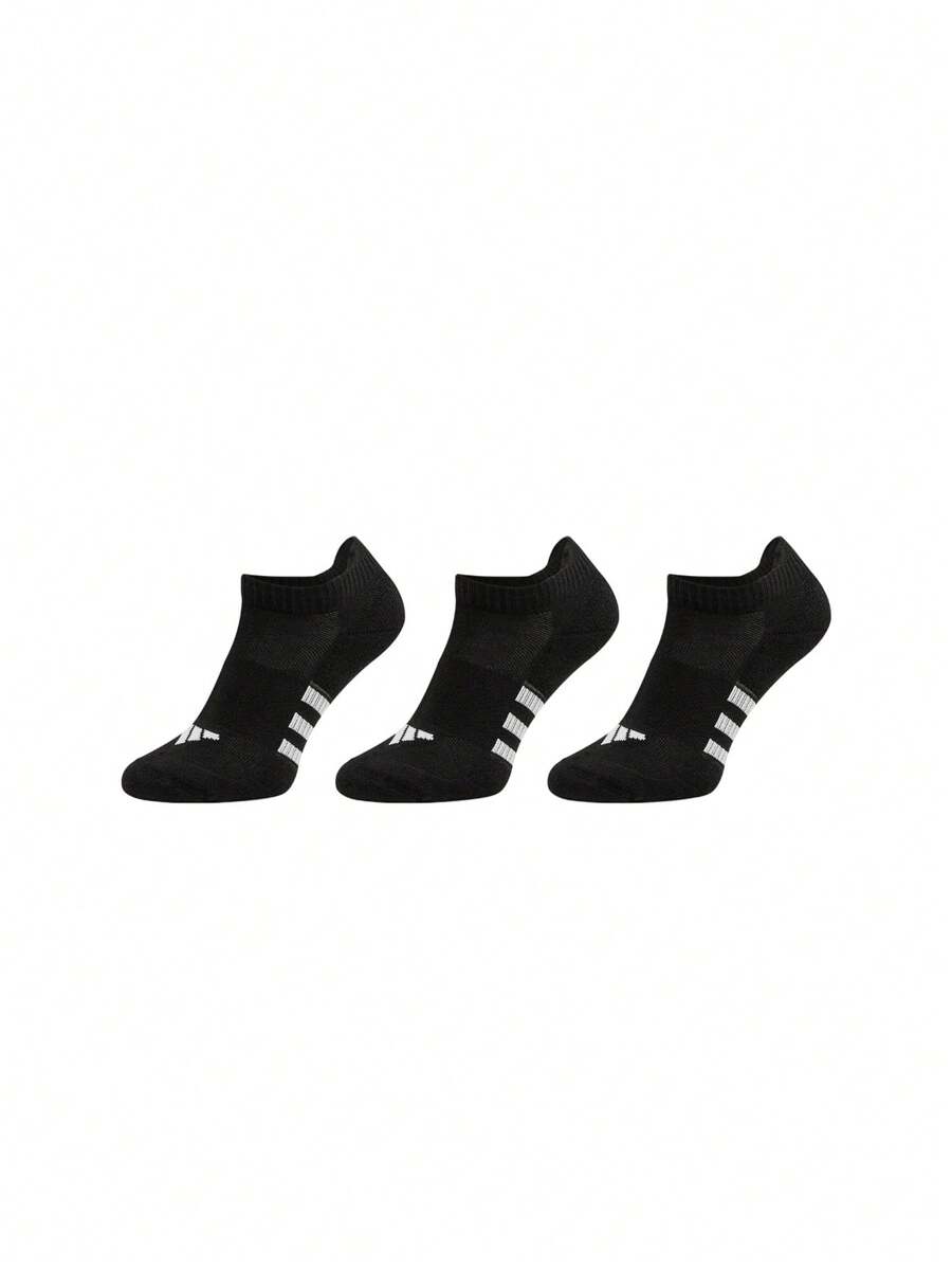 Adidas Unisex SOCKS 3 PACK - Black - View 1
