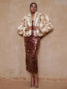 Lumalex Đầm hai dây đính sequin mùa đông thu sang trọng dành cho nữ, thích hợp dự tiệc prom, tiệc tùng, dạ hội, tiệc tùng, tiệc tùng kín đáo, tiệc tùng kiểu cổ điển, lấp lánh, tiệc tùng ngày lễ, lễ hội âm nhạc, đi chơi, kỳ nghỉ, ngoài trời, nhiều lớp, mùa cưới, tiệc tùng, lễ Al-Adha, tiệc năm mới, sang trọng mùa thu, phong cách mới, dành cho nữ, dạ hội, tinh tế - Cà phê nâu - Xem 3