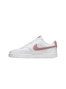 Nike Court Vision Women's Sneakers White/Pink Oxford DH3158-102 - 白色/粉紅牛津布 - 查看 5