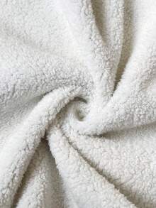 SHEIN Fall Clothes,Autumn Clothes,Maternity Autumn/Winter Clothes Pregnant Women's Long Sleeve Single-Breasted Plaid Pocket Casual Fleece Hooded Jacket