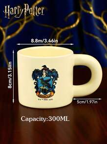 HARRY POTTER X SHEIN 1 Buah Cangkir Keramik Bermotif Logo, Desain Buatan Tangan Berkualitas Tinggi, Cangkir Kopi/Teh Bergaya, Hadiah untuk Teman, Perlengkapan Sekolah, Hadiah Natal, Hadiah Ulang Tahun - MultiWarna - View 7