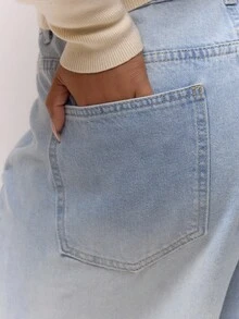 MUSERA Große Größen Jeans Herbst Winter