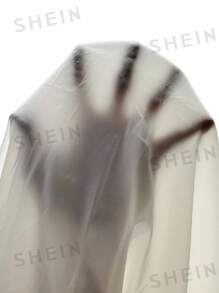 SHEIN x PRISCILA & JIMENA MOTF PREMIUM LINEN SINGLE BREASTED WAISTCOAT - Apricot - View 5