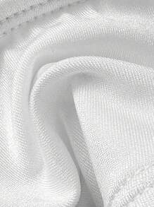 Swim Vcay Women's Sexy Halter-Neck Tie Bikini Set, Summer - Black and White - View 3