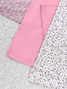 3 buc. Detaliu imprimat și etichetă Homewear Lounge Fund