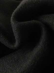 ROMWE MEN Goth Men's Cross Printed Hoodie, Loose Cropped Style