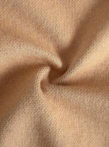 Young Boy PrepCrw Letter Print Crew Neck Long Sleeve Sweater Boys Brown Sweater Preppy For Fall Autumn Winter, Casual Varsity Sweaters - Multicolor - View 8