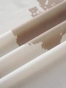 Discovery X SHEIN Men's Letter & Mountain Graphic Round Neck Short Sleeve T-Shirt