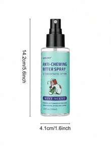 3 Pcs/5 pcs Semprotan Anti Kunyah untuk Anjing, Menghentikan Mengunyah, Menjilat, dan Menggigit - Koreksi Perilaku Hewan Peliharaan 3,38 Oz (100 ml) - MultiWarna - View 1