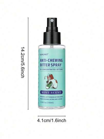 3Pcs/5pcs PET No Chew Spray For Dogs, Stop Chewing, Licking, And Biting - Pet Behavior Correction 3.38 Oz (100ml)