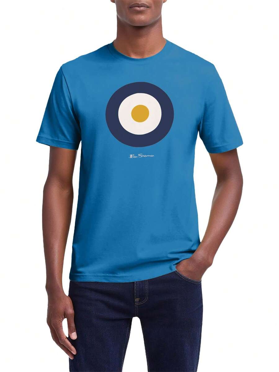 Ben Sherman Target T-Shirt - Blue - View 1