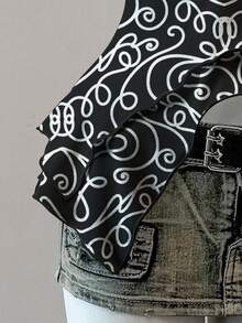 SHEIN EZwear Y2K GRUNGE 风格休闲简约可爱图案手绘印花女式吊带背心 - 彩色 - 查看 4