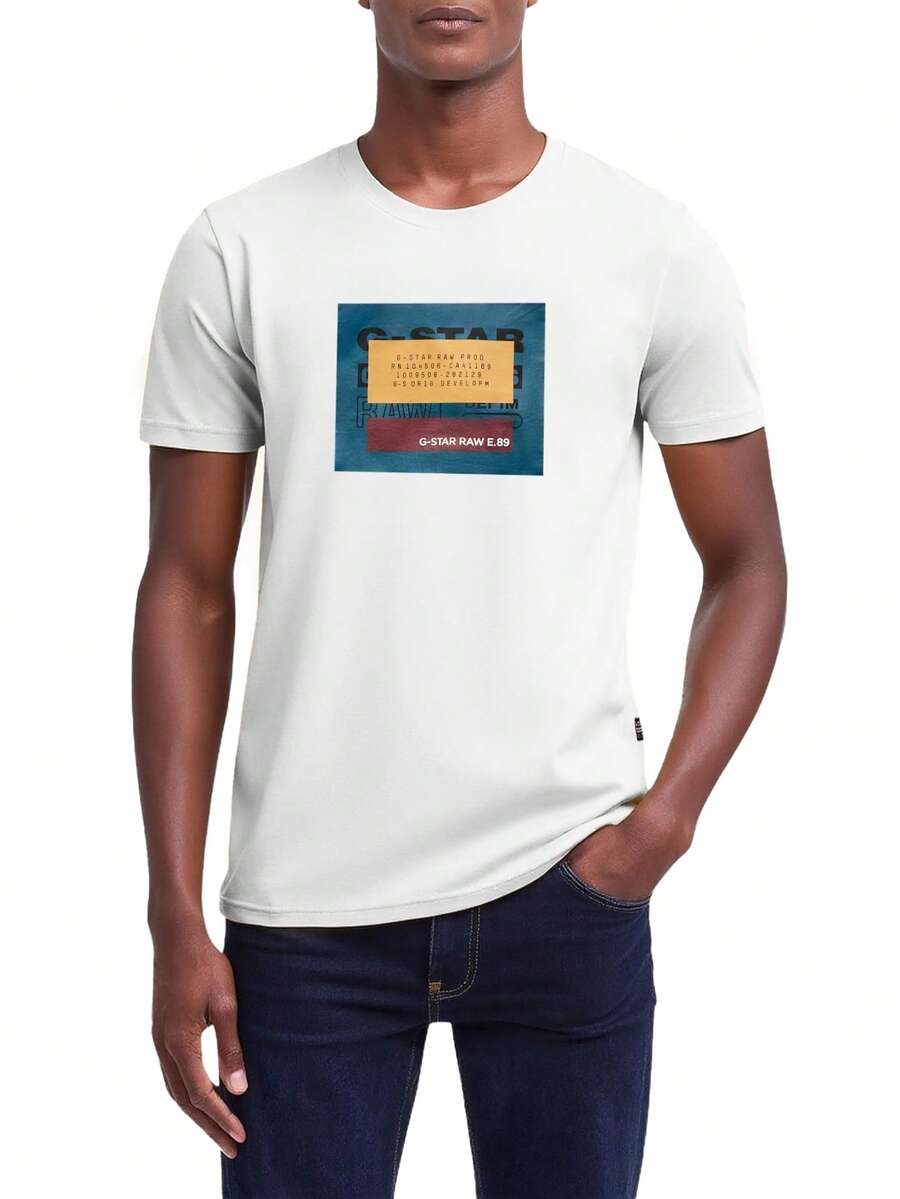 G-Star Men T-Shirts - White - View 1
