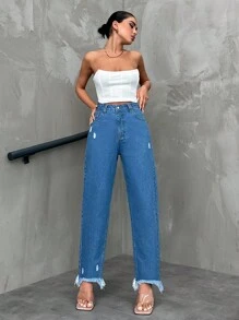 RueChic Model 17762-3-5, Art 3144 - Medium Wash - View 4