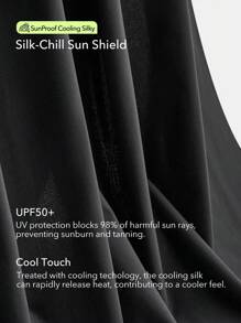 OutZeal Women Cool Touch Silky Soft UV Protection Slit Flared Pants Daily Casual Vacation - Black - View 5