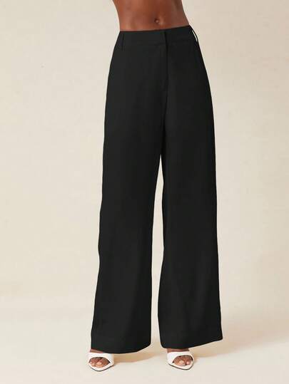 NYA SZN Pants Trouser Satin Formal Casual Everyday Vaccation Party Brunch Elegant Gyaru Club Going Out Sexy Concert National Tour Music Festival Summer Pastel Statement Valentines Day Carnival Outfits For Women