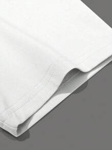Manfinity EMRG Áo thun tay ngắn cổ tròn in họa tiết thoải mái, vừa vặn mùa hè dành cho nam - Nhiều màu - Xem 6