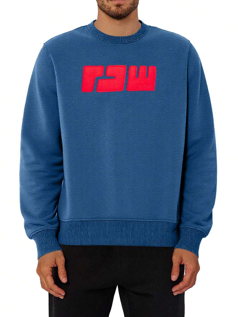 G-Star Men's Soft Versatile Warm Weekend Sports Commuting D23480-D425-868 - Blue - View 1