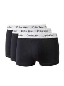 Calvin Klein 3 Pack Boxers - Black and White - View 1