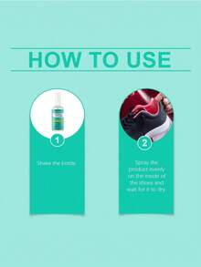 SHEIN 1 Peça/2 Peças Spray Desodorizante para Sapatos, Desodorizante para Sapatos, Spray para Sapatos, Removedor de Odor de Sapatos, Limpador de Sapatos, Desodorizante para Suor dos Pés, Cheiro Fresco e Limpo Duradouro - Multicolorido - Visão 11