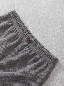 SHEIN Playful Pals Bộ 3 quần yếm có nút cài túi đơn giản cho bé trai và bé gái, thích hợp mặc hàng ngày, đi nghỉ, tiệc tùng, sinh nhật, 3 tháng - 3 tuổi - Nhiều màu - Xem 3