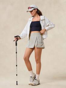 OutZeal Women Water-Resistant Lightweight Built-In Shorts Outdoor Shorts Hiking Camping