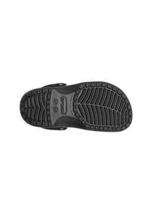 Crocs Dép bít mũi cổ điển cho trẻ nhỏ màu đen 206990-001 - màu đen - Xem 3