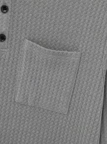 SHEIN 2件套青少年男童休闲舒适百搭连帽半拉链长袖上衣和裤子套装