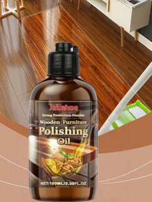 2Pcs/4pcs 100ml Wood Furniture Polish - Enhances Shine, Repairs Scratches, And Prevents Cracking On Floors And Wood Surfaces, Furniture Polishing