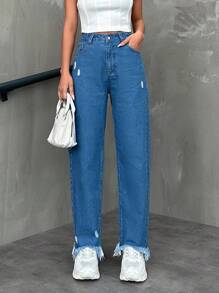 RueChic Model 17762-3-5, Art 3144 - Medium Wash - View 6