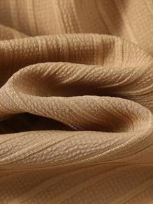 Cozy Pixies 2pcs Baby Boy Crew Neck Long Sleeve Cardigan Top And Elastic Waist Striped Pants Set Fall Winter - Multicolor - View 8