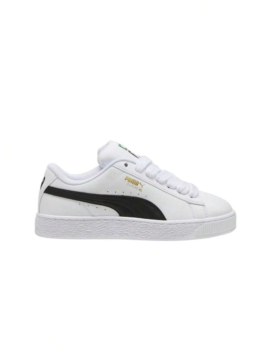 Puma Suede XL Unisex Sneakers 39725502 - White- Black - View 1