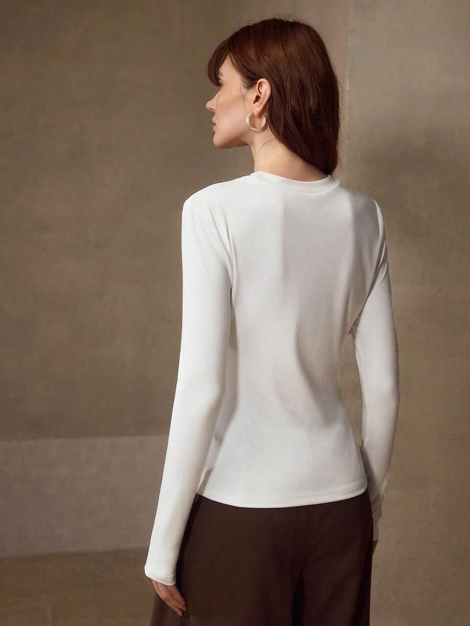 SLIM FIT LONG SLEEVE T-SHIRT