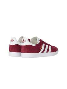 Adidas Gazelle Unisex Sneakers Collegiate Burgundy / Cloud White / Gold Metallic B41645 - Collegiate Burgundy / Cloud White / Gold Metallic - View 3