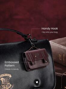 GLOWMODE X 哈利波特霍格沃茨学院仿皮挂钩插头开口标志耳机收纳袋健身旅行日常休闲