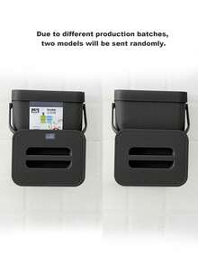 1 件多功能垃圾桶、加仑悬挂式垃圾桶、便捷厨房垃圾桶、壁挂式或壁挂式垃圾桶、优质堆肥桶、办公室垃圾篮、家居用品、厨房配件 - 彩色 - 查看 7