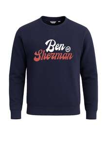 Ben Sherman Men Sweatshirts - Navy Blue - View 4